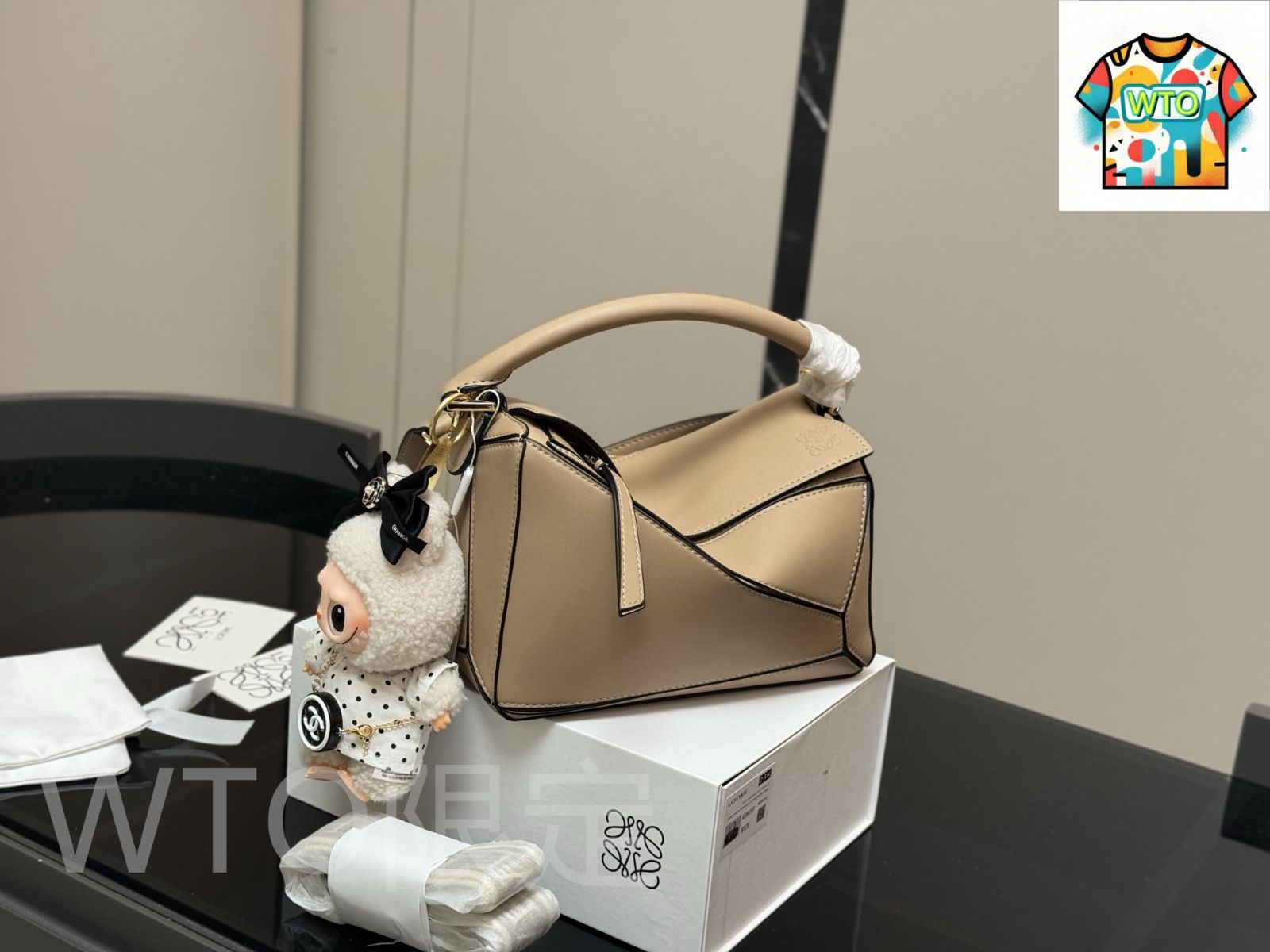 今日特価】Loewe ロエベ ジオメトリックバッグ パズルエッジ 高品質