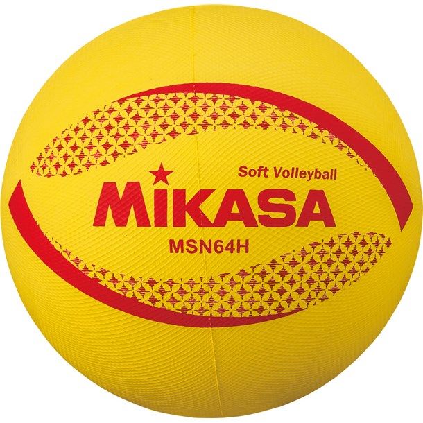 ミカサ mikasa ソフトバレー64CM イエロー バレー競技ボール (msn64h