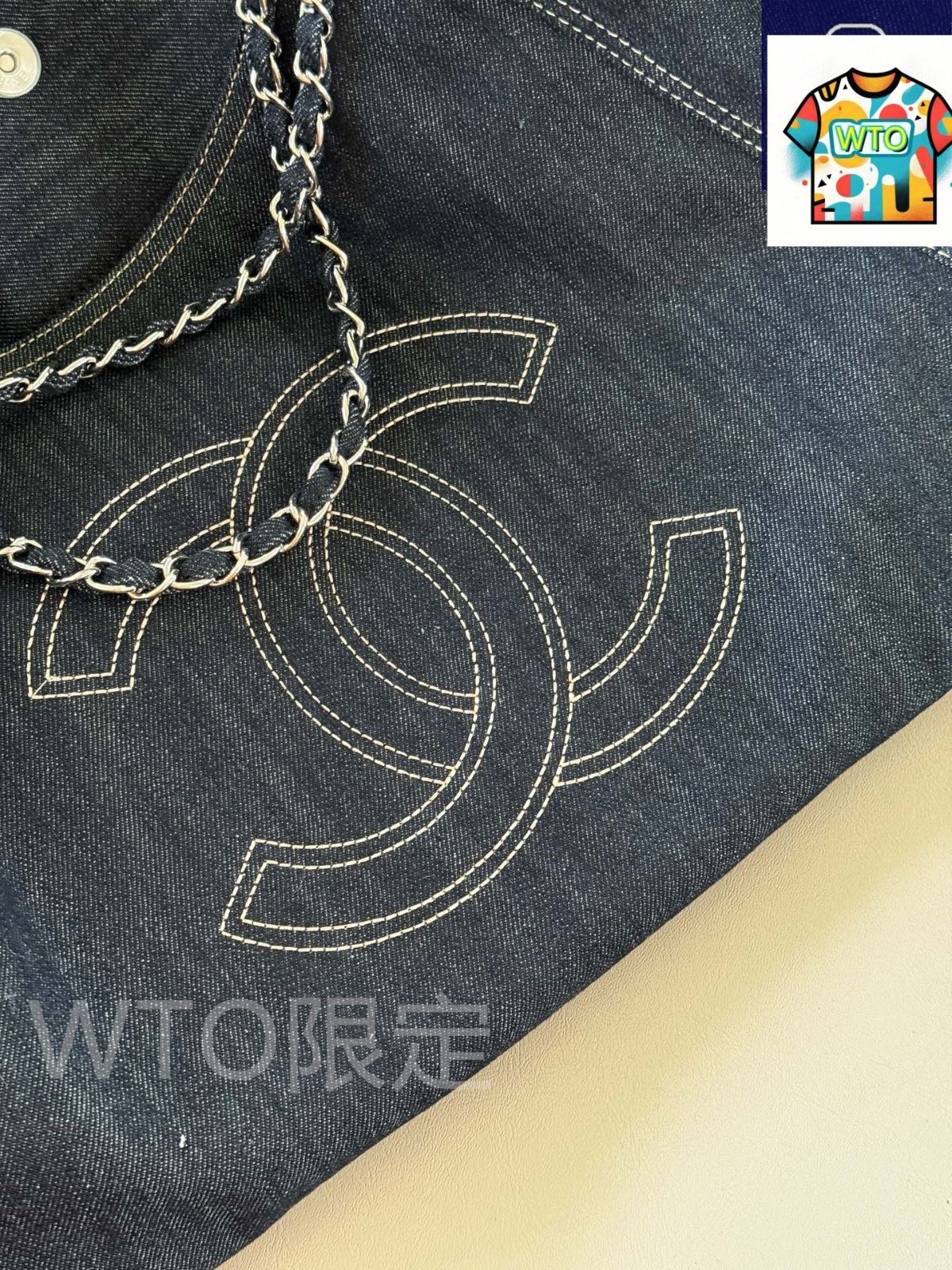 CHANEL ビンテージジーンズ CHANEL デニムパンツ 38 ブルー コットン | MixTHINKS（ミックス