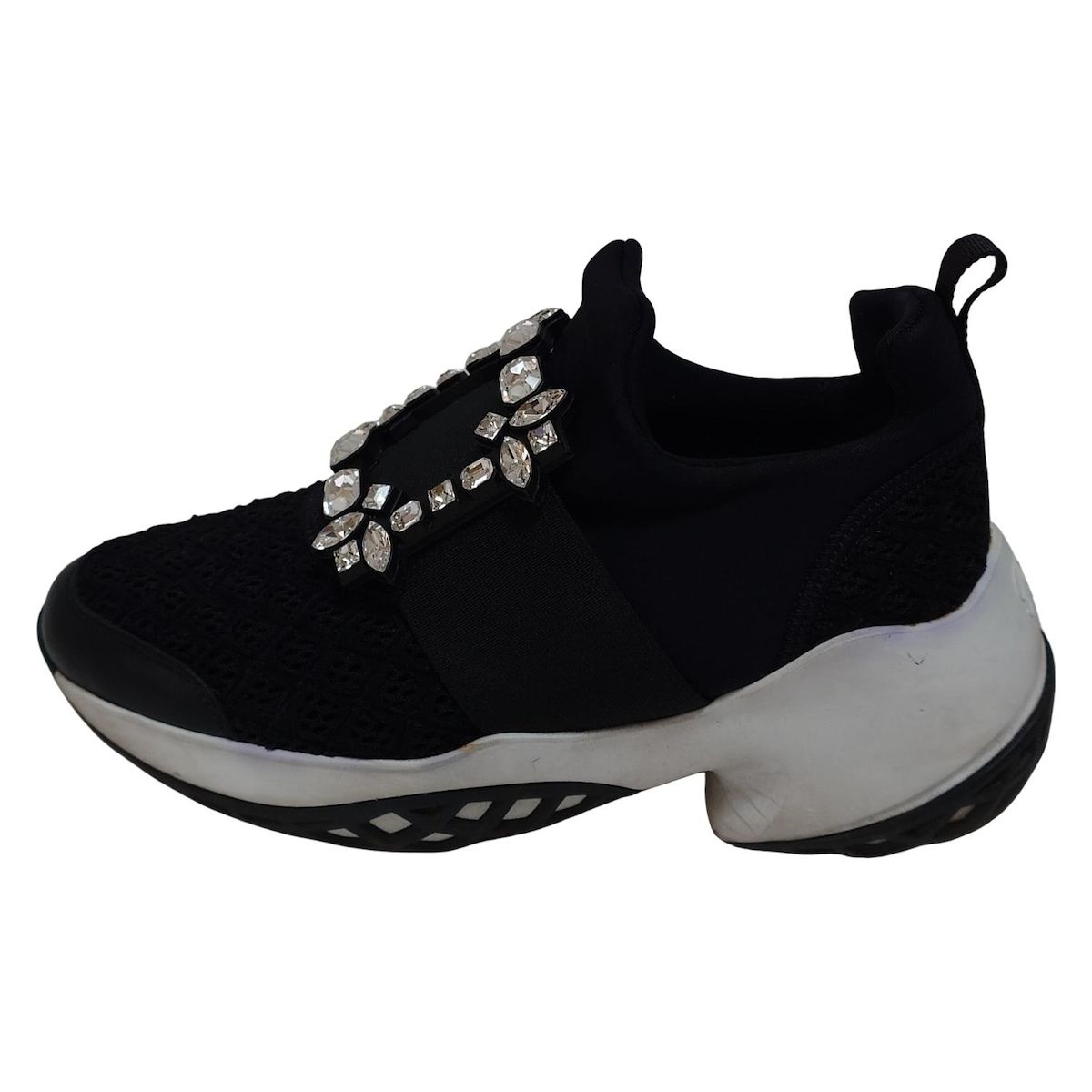 RogerVivier(ロジェヴィヴィエ) シューズ 34 レディース - 黒 ビジュー