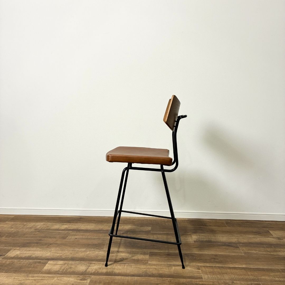 新品・未開封】ASPLUND SQUARE ROOTS SOLI COUNTER STOOL BROWN