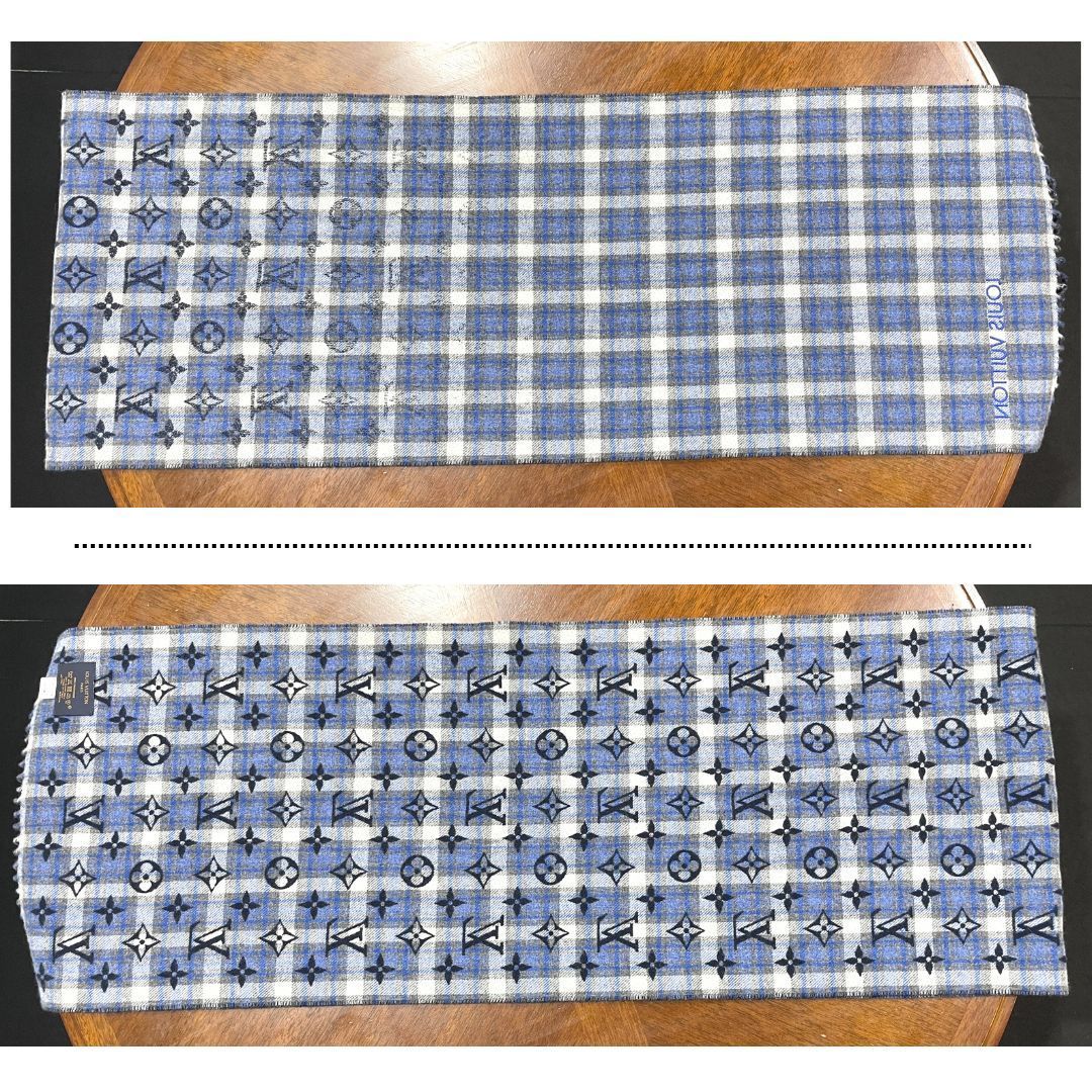 LOUIS VUITTON ルイヴィトン LV マフラー モノグラム グラディエント