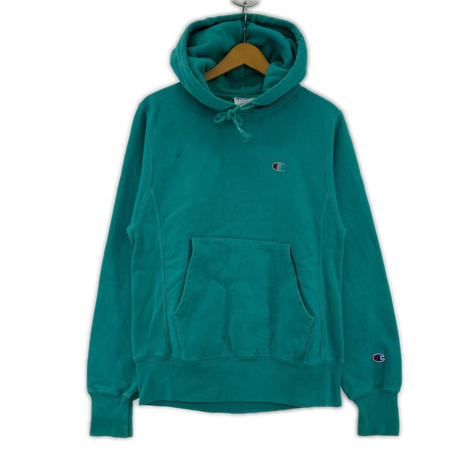 Champion チャンピオン REVERSE WEAVE Hoodieパーカー sizeX-SMALL/グリーン