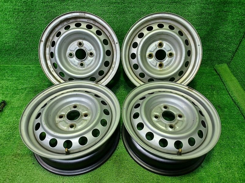 トヨタ TOYOTA 純正 プロボックス サクシード  NCP165V ホイール スチール シルバー 14インチ 5J 4穴 4本 100