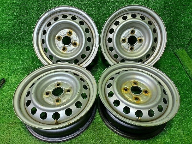 トヨタ純正 プロボックス 14インチスチールホイール シルバー4本 トヨタ TOYOTA 純正 プロボックス サクシード NCP165V ホイール