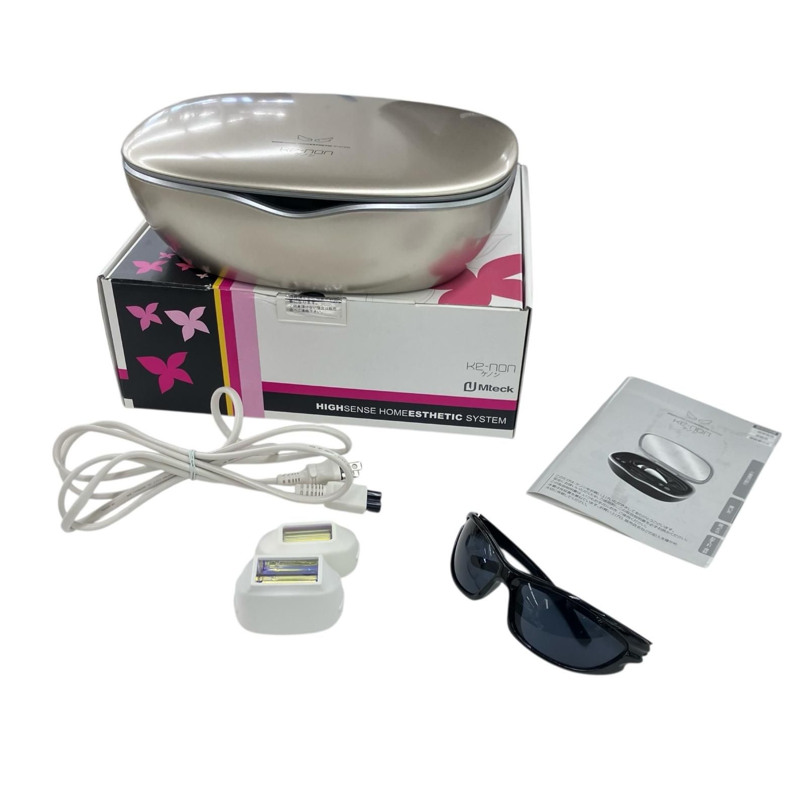 186000 現状品 KE-NON ケノン 脱毛器 v.8.5J NIPL-2080 ゴールド