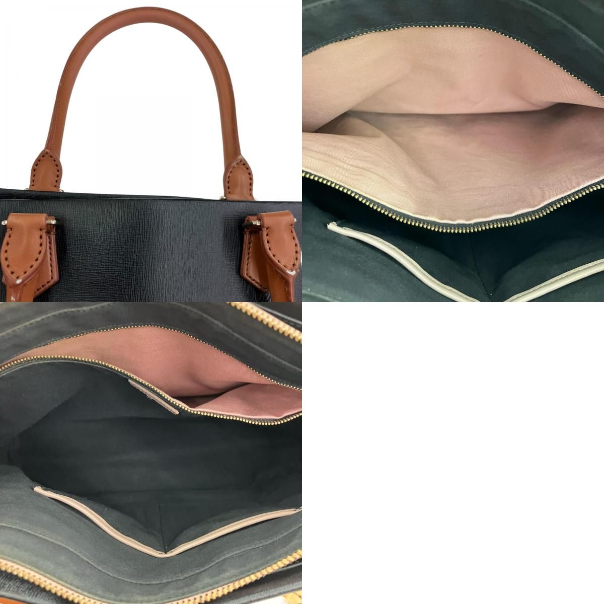 新品未使用✨ポールスミス　2way　トートバッグ　カラーブロック　レザー 186005 現状品 Paul Smith ポール・スミス レザートートバッグ カラー