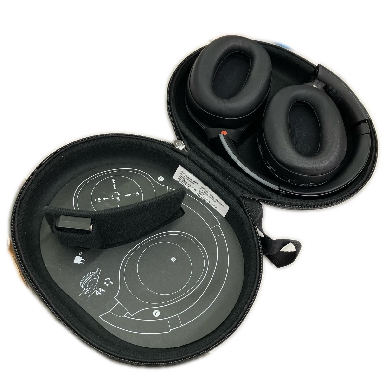 極美品　SONY MDR-1000X BLACK Amazon.co.jp: ソニー SONY ワイヤレスノイズキャンセリングヘッドホン