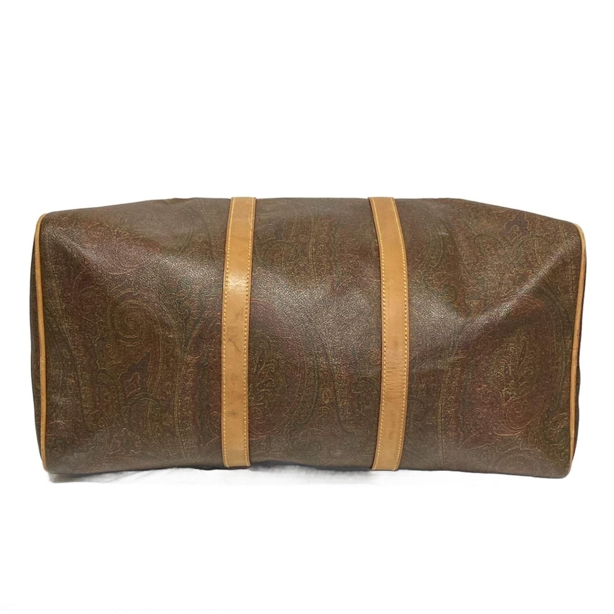 ETRO(エトロ) ボストンバッグ - ダークブラウン×ライトブラウン×マルチ