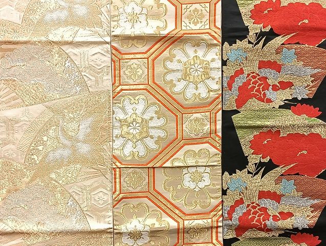 平和屋着物■袋帯 西陣 まとめて100点 鳳凰 鶴 鴛鴦 尾長鳥 孔雀羽 人物 向い蝶 更紗 正倉院 宝相華 金銀糸 未使用品あり 全て正絹 mmm966 平和屋着物□袋帯 西陣 まとめて100点 鳳凰 鶴 鴛鴦 尾長鳥 孔雀羽