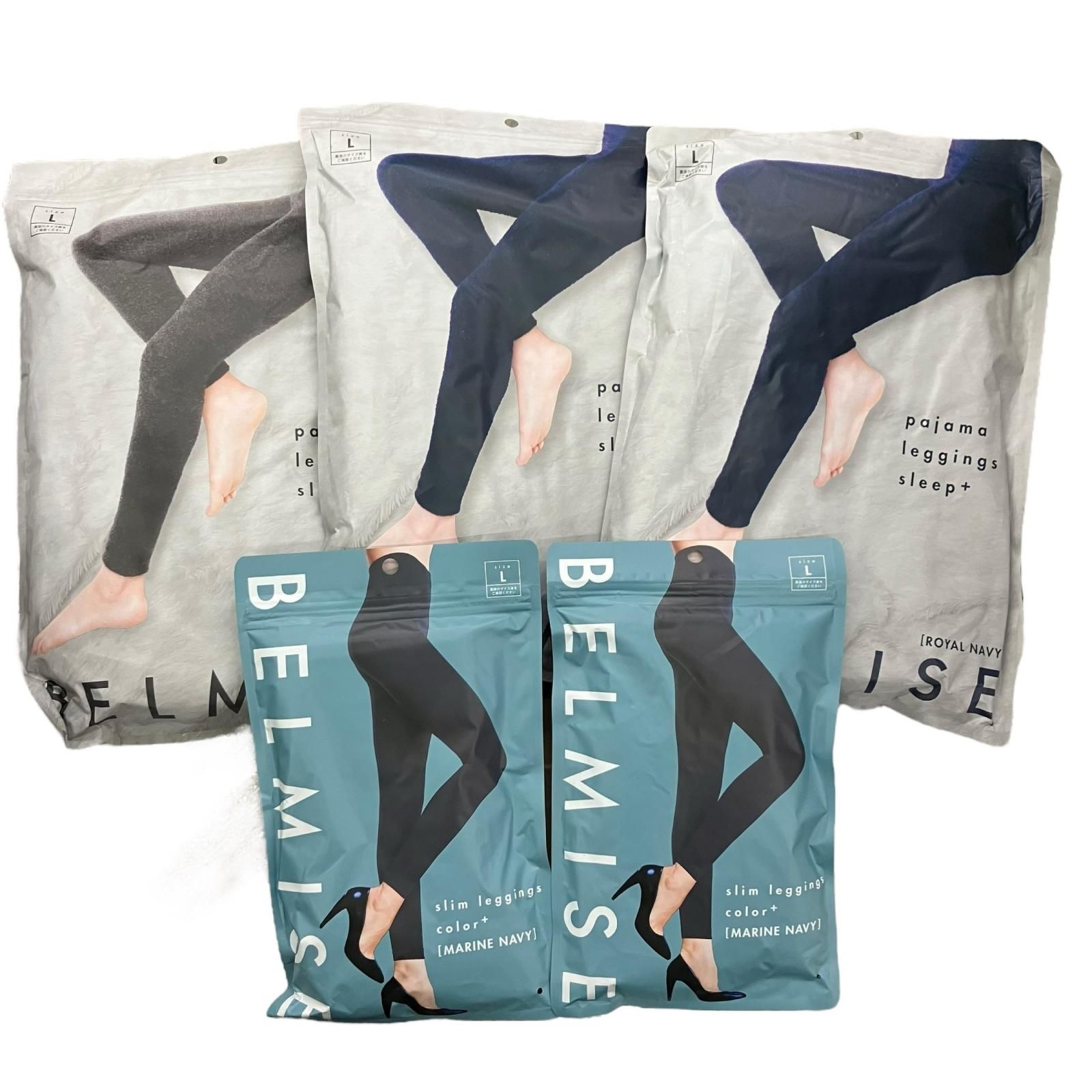 186000 新品未使用 BELMISE ベルミス Lサイズ パジャマレギンス