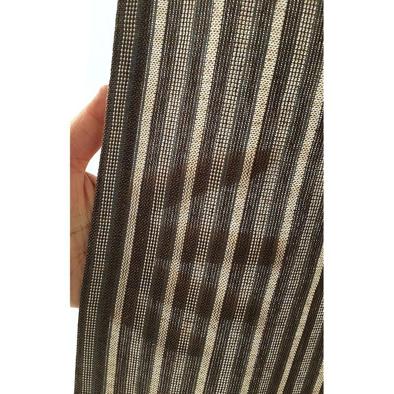 SunnyDayFabric のれん 楽 ~らく~ 焦げ茶色 和調 約幅85cmx丈150cm nccp-