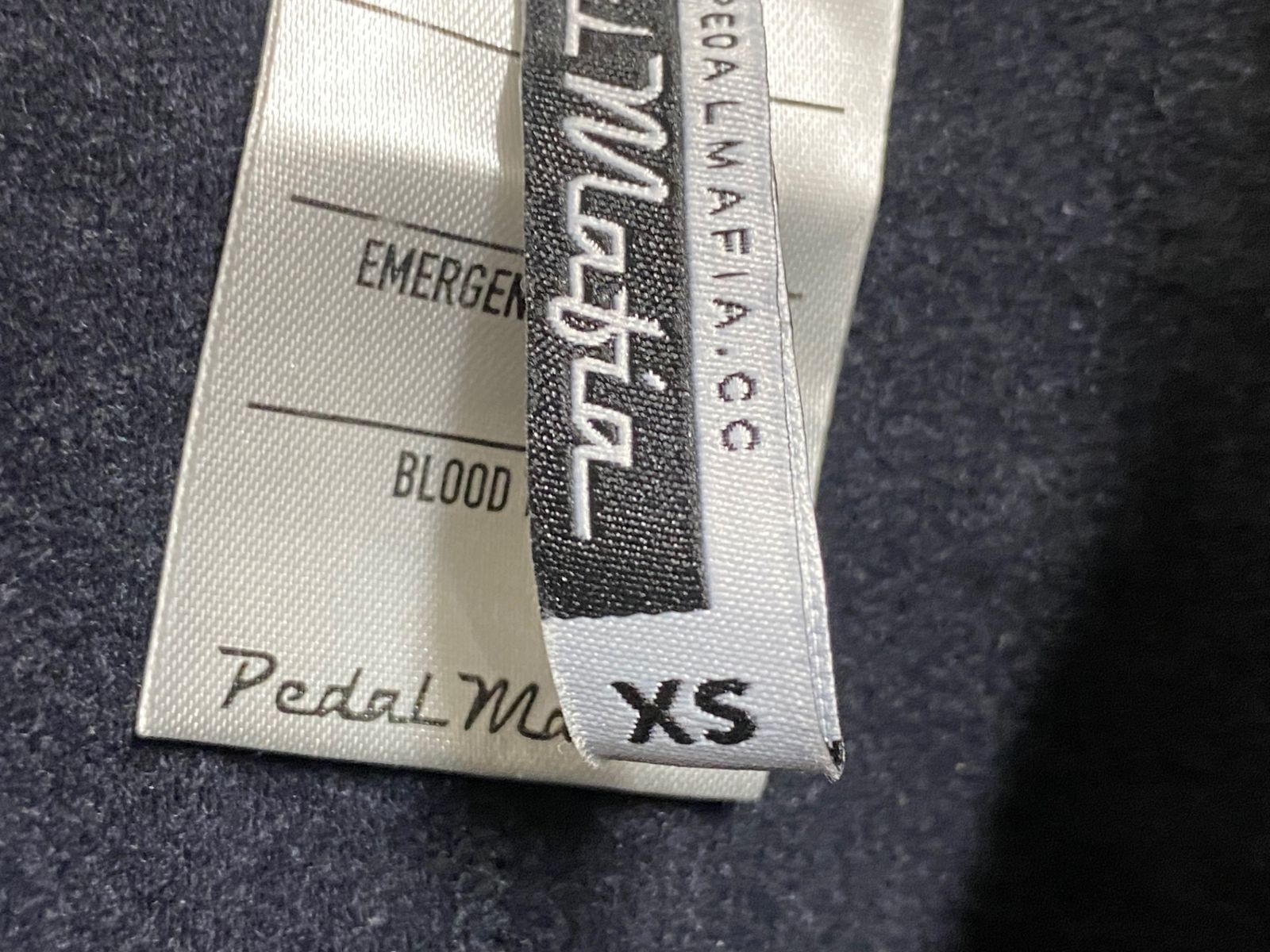 JO742 ペダルマフィア Pedal Mafia ビブショーツ 黒 XS 裏起毛 - メルカリ