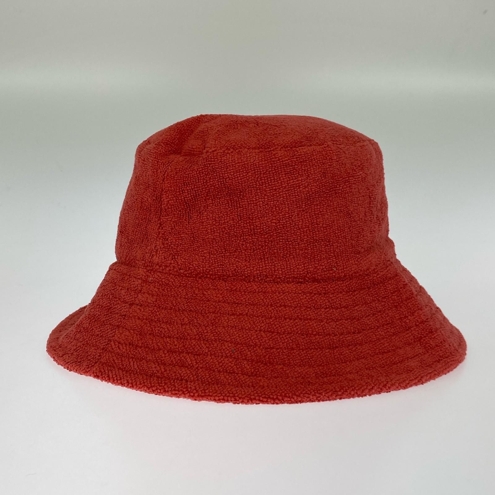 ALEXIA STAM ハット　レッド　red 美品 ALEXIA STAM アリシアスタン タグ付き パイル地 バケットハット