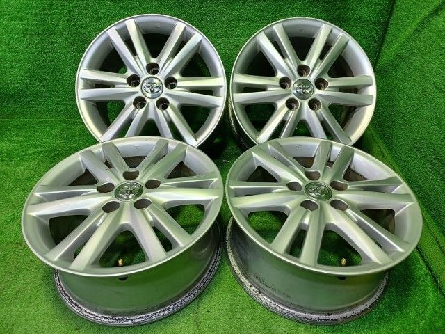トヨタ TOYOTA 純正 マークX GRX125 ホイール アルミ シルバー 16
