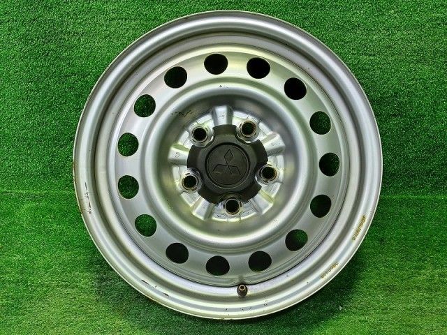 三菱 MITSUBISHI 純正 パジェロミニ H58A ホイール スチール シルバー