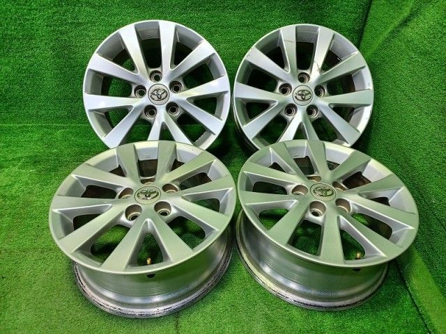 トヨタ 16インチ シルバー ホイール トヨタ TOYOTA 純正 アイシス ZGM11W ホイール アルミ シルバー 16