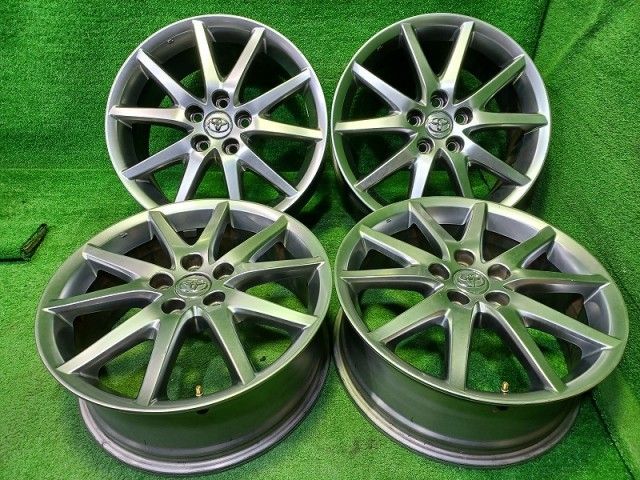 最終価格トヨタ 18インチ エスティマ純正　ハイグロス 車 トヨタ TOYOTA 純正 エスティマ ACR55W ホイール アルミ ハイグロス