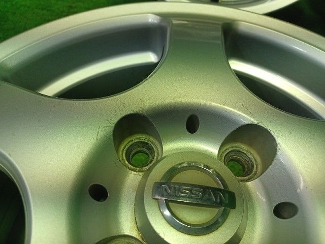 日産 NISSAN 純正 ノート  E12 ホイール アルミ シルバー 14インチ 5.5J 4穴 4本 100 +45