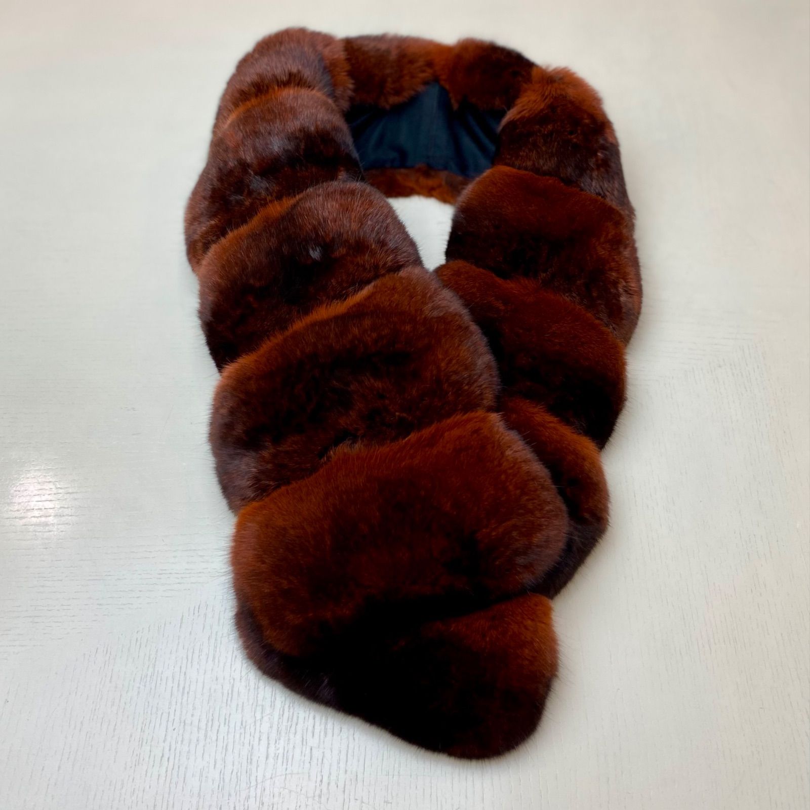 美品　ルネ(RENE) チンチラ　マフラー 美品 ルネ(RENE) チンチラ マフラー 美品 ルネ(RENE) チンチラ