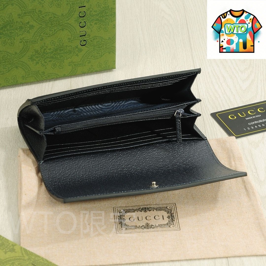 今日特価】Gucci グッチ オフィディアシリーズ 二つ折り財布 GG