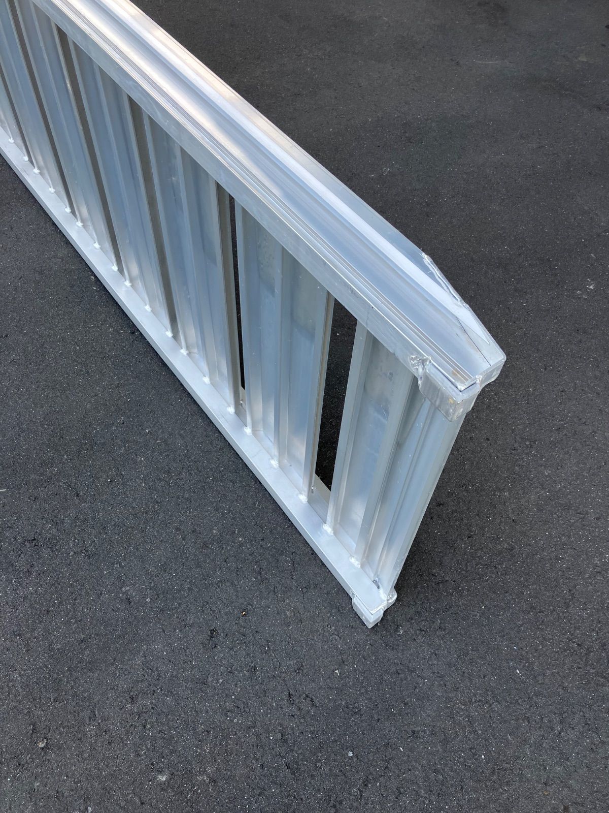  鹿児島県 熊本県の方 長期保管品 昭和アルミブリッジ SB 210-50-0.8 アルミブリッジ 脚立 はしご 足場