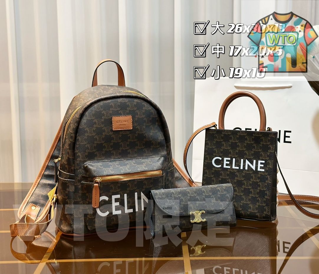 今日特価】Celine セリーヌ、Coach コーチ 組み合わせパック 三つの