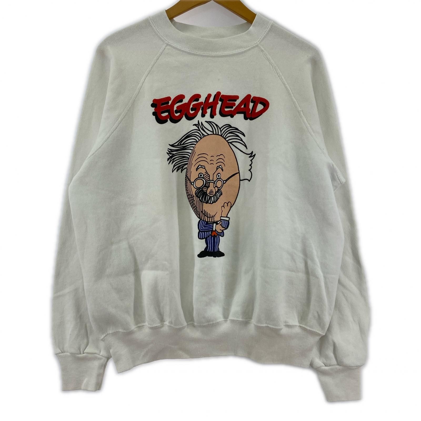 BASSETT-WALKER バセットウォーカー EGGHEAD ｱｲﾝｼｭﾀｲﾝスウェット 