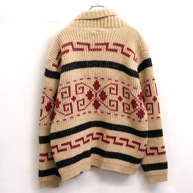 70s USA製 vintage PENDLETON ネイティブ柄 ウール カウチンセーター