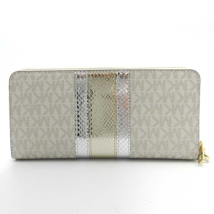 新品】マイケルコース 35F4GTVE7V PALE GOLD 財布 長財布 MICHAEL KORS