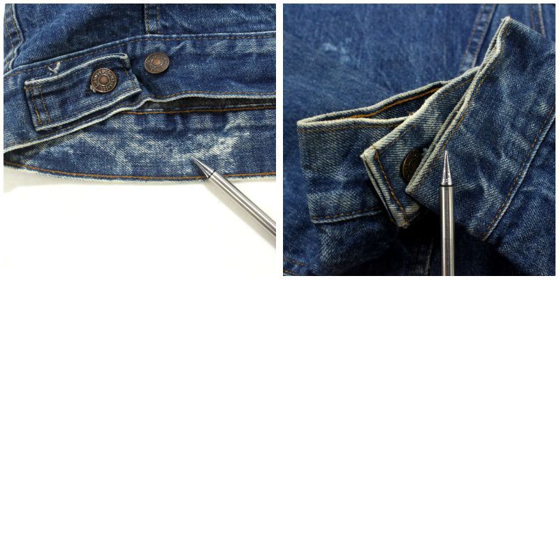 70s USA製 vintage Levi's 裏地ブランケット 70505 デニムジャケット