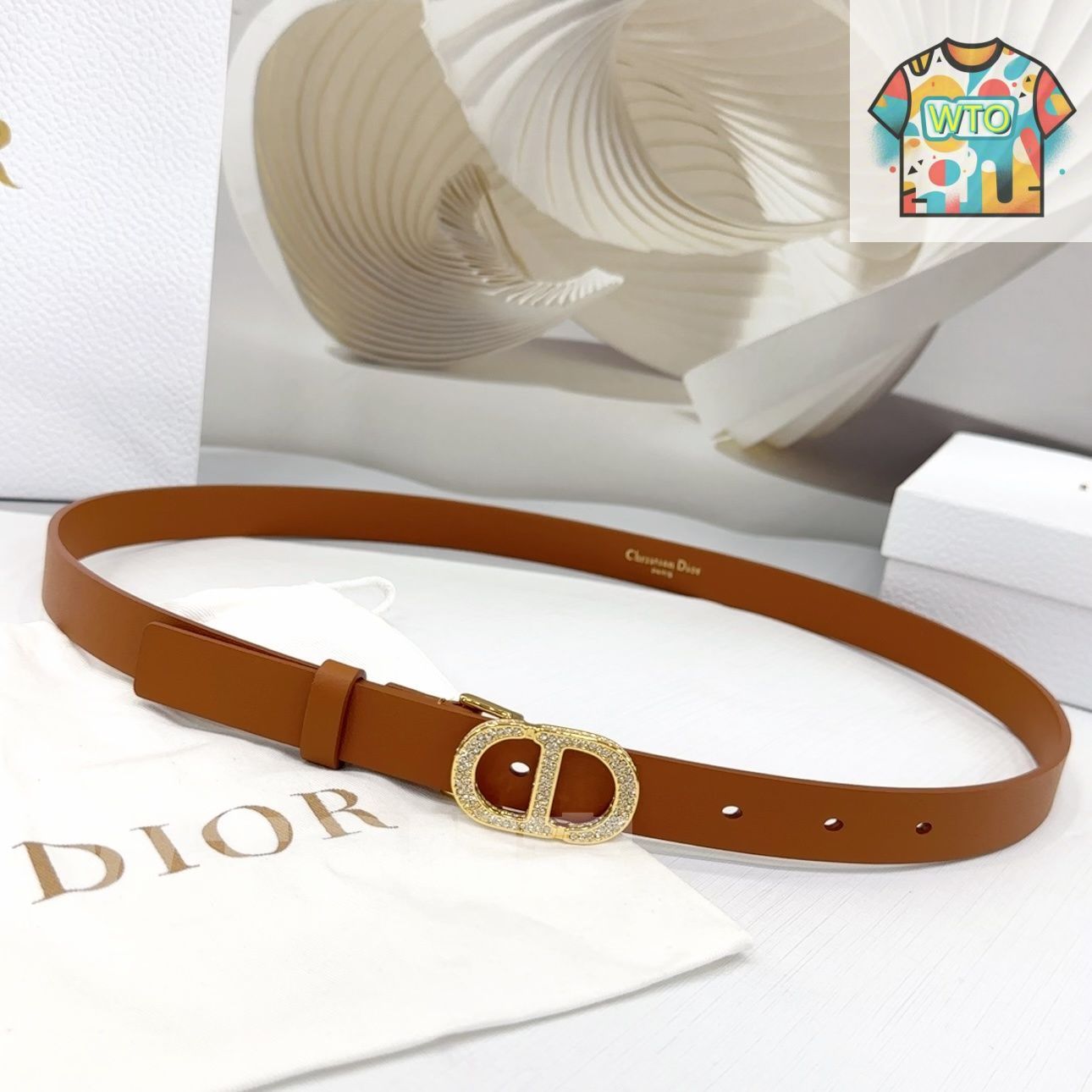 Dior ディオール エレガント ファッションベルト12 - メルカリ