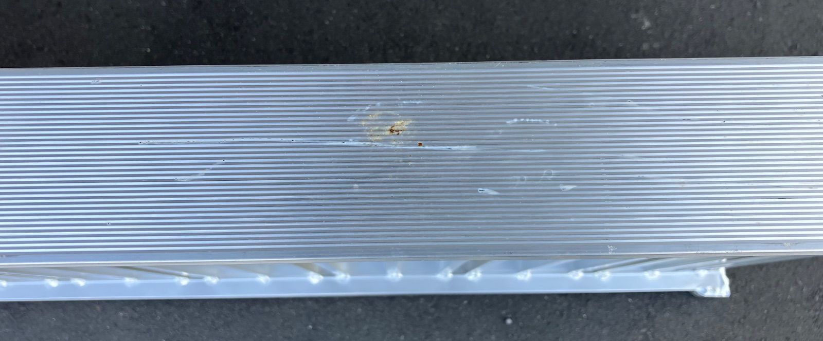  鹿児島県 熊本県の方 長期 管理機用アルミブリッジ FKN 180-60-0.7 アルミブリッジ 脚立 はしご 足場