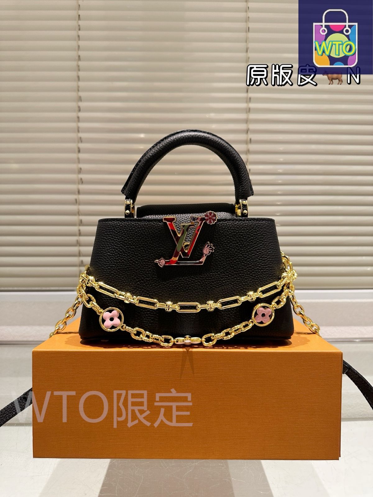 今日特価】Louis Vuitton ルイ・ヴィトン カプシーヌス手袋 全粒面頭層