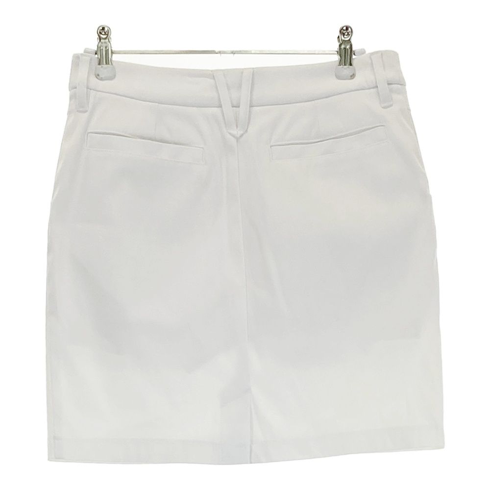 DESCENTE デサント ゴルフ ナイロン ストレッチスカート ホワイト DESCENTE デサント ゴルフ ナイロン ストレッチスカート ホワイト