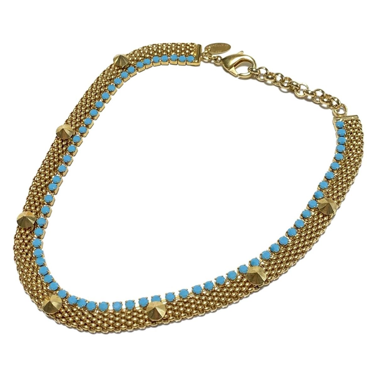 IOSSELLIANI イオッセリアーニ Drop ロングネックレス ゴールド