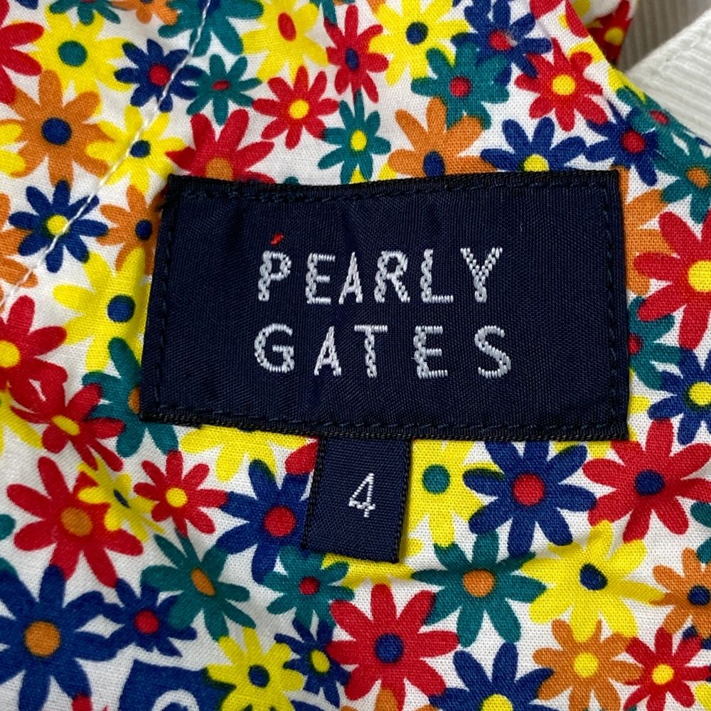 サイズ：4 PEARLY GATES パーリーゲイツ 30周年 パンツ ホワイト系
