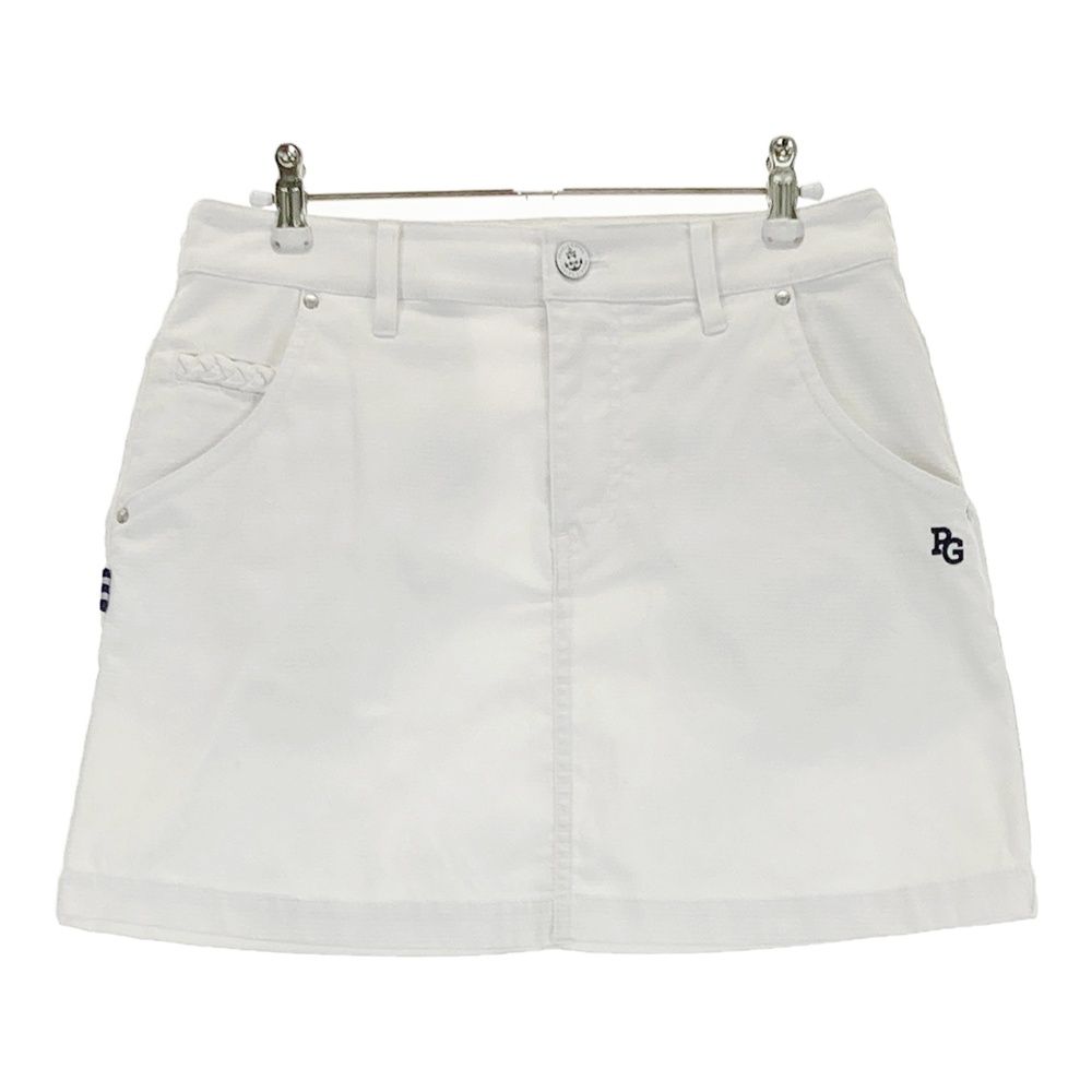サイズ：1 PEARLY GATES パーリーゲイツ スカート ホワイト系