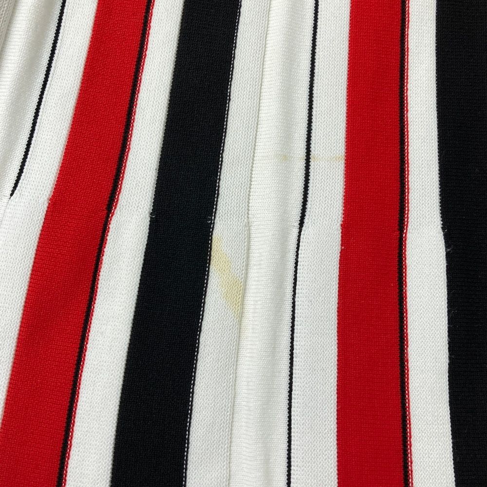 サイズ：38 ARCHIVIO アルチビオ ニットスカート ストライプ柄