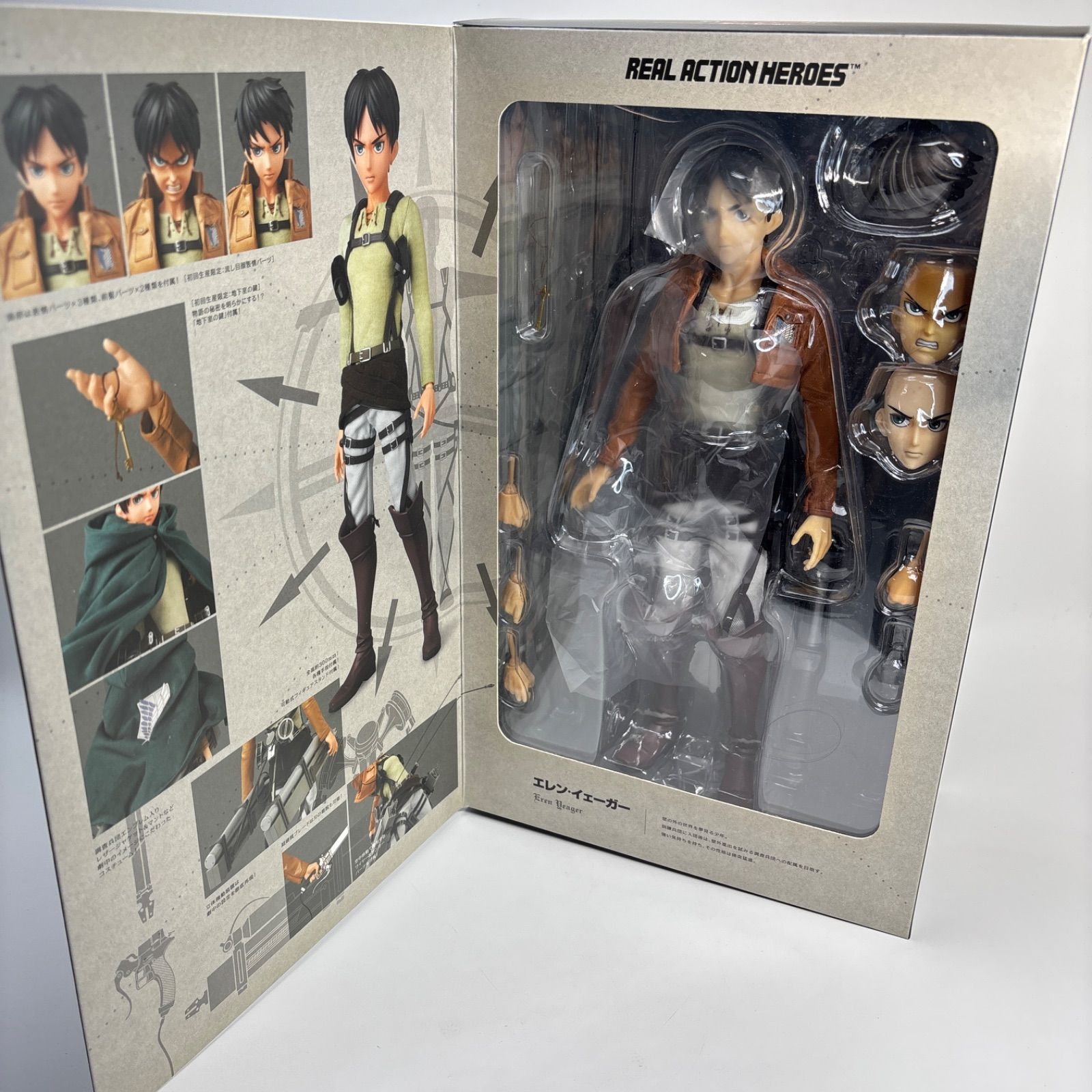 (初期限定モデル) 進撃の巨人 RAH リアルアクションヒーローズ エレン 進撃の巨人 エレン・イェーガー リアルアクションヒーローズ 初回限定