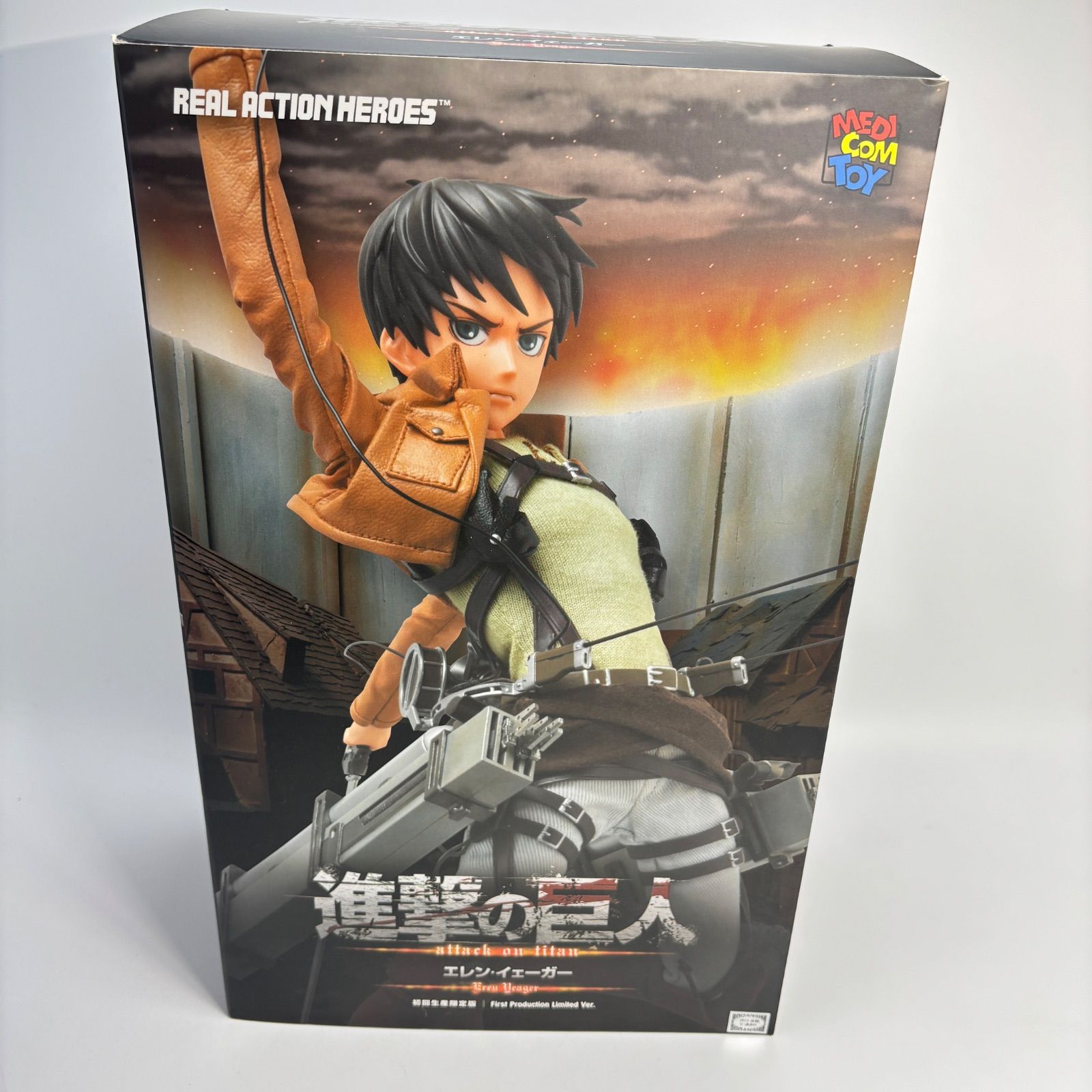 (初期限定モデル) 進撃の巨人 RAH リアルアクションヒーローズ エレン 進撃の巨人 エレン・イェーガー リアルアクションヒーローズ 初回限定