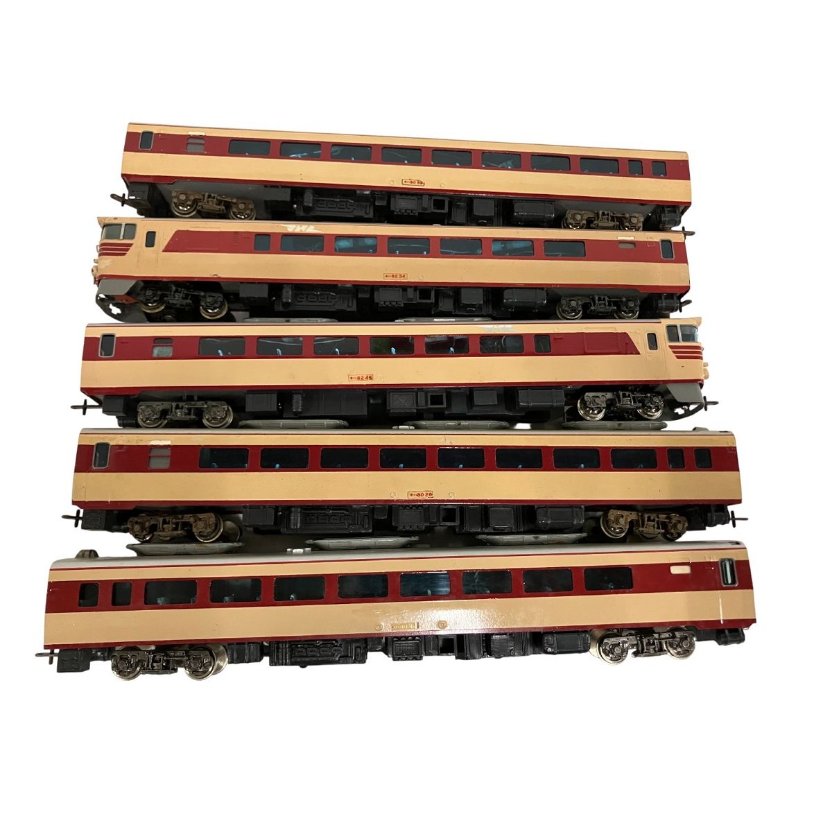 KTM カツミ HOゲージ キハ82 80等 5両セット 鉄道模型 ジャンク