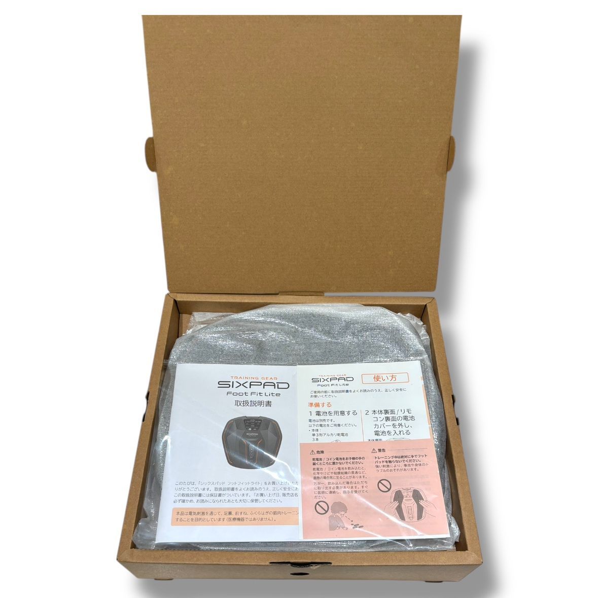 え沖】 未使用品 SIXPAD Foot Fit Lite シックスパッド フットフィット
