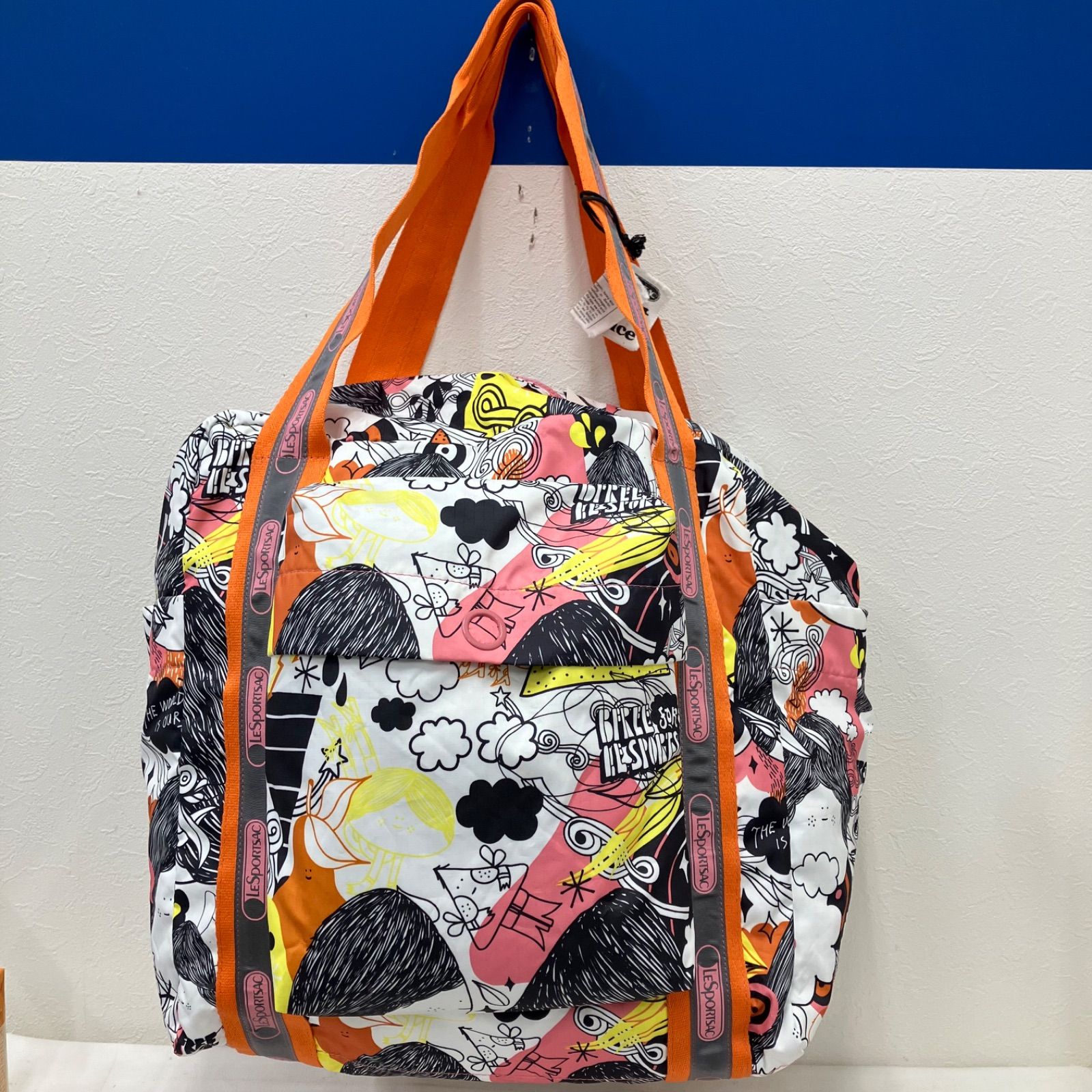 LESPORTSAC Artist In Residence ボストンバッグ大 レスポートサック】親子でシェアするボストンバッグ | LEE