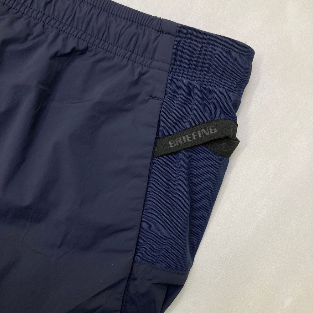 BRIEFING ゴルフハーフパンツ XL ネイビー サイズ：XL BRIEFING GOLF ブリーフィング 2024年モデル メッシュ切替