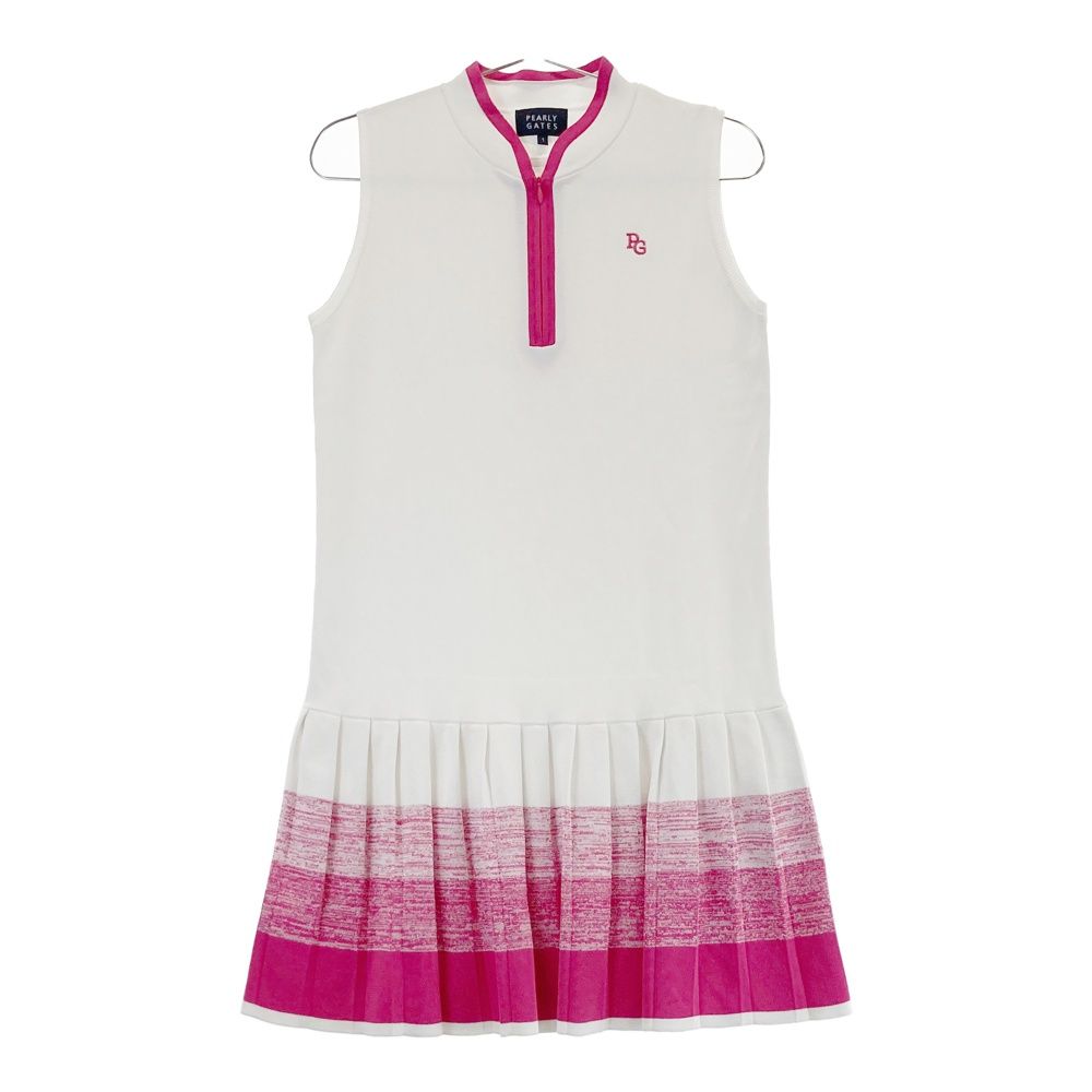 サイズ：1 PEARLY GATES パーリーゲイツ 2022年 ニット ノースリーブ