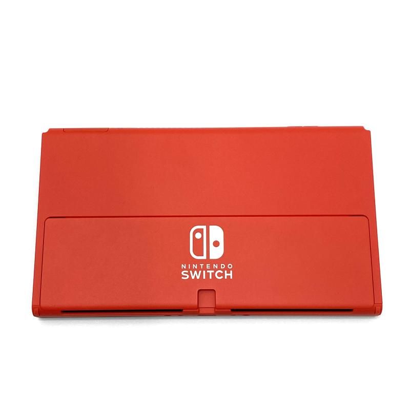 中古】本体）【ジャンク】Nintendo Switch(有機ELモデル) マリオレッド