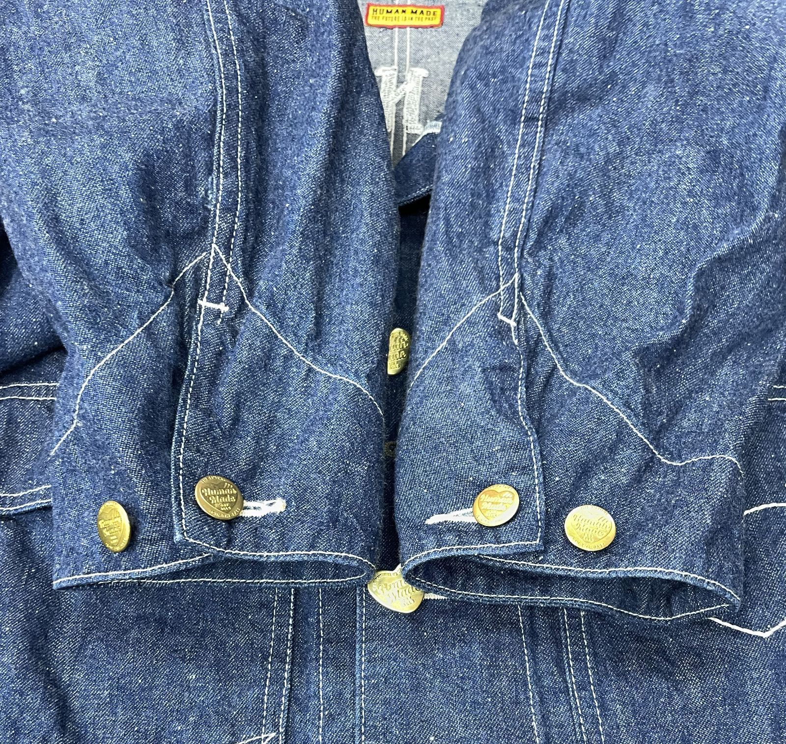 完売品 HUMAN MADE DENIM COVERALL JACKET ヒューマンメイド デニム