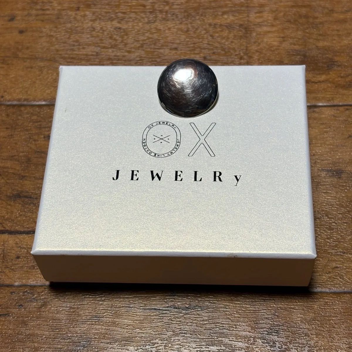 値下限界OX JEWELRy Silver Button Badge SMALL 値下限界OX JEWELRy Silver Button Badge SMALL