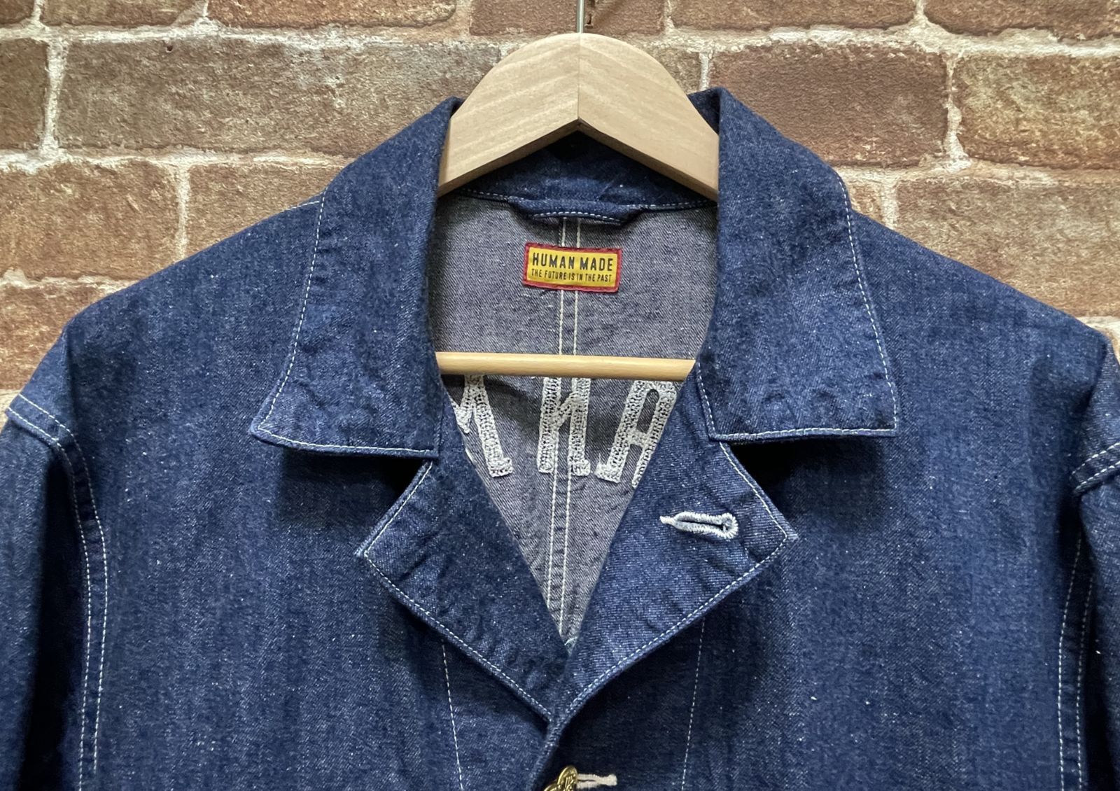 Human Made カバーオール L 完売品 HUMAN MADE DENIM COVERALL JACKET ヒューマンメイド デニム